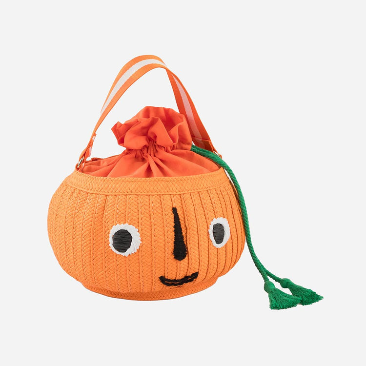 Super panier citrouille Halloween pour chasse aux bonbons halloween