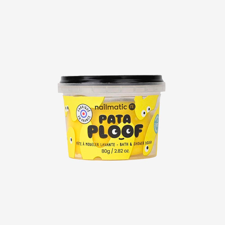 Pataploof jaune (pâte à modeler lavante) parfait pour le bain