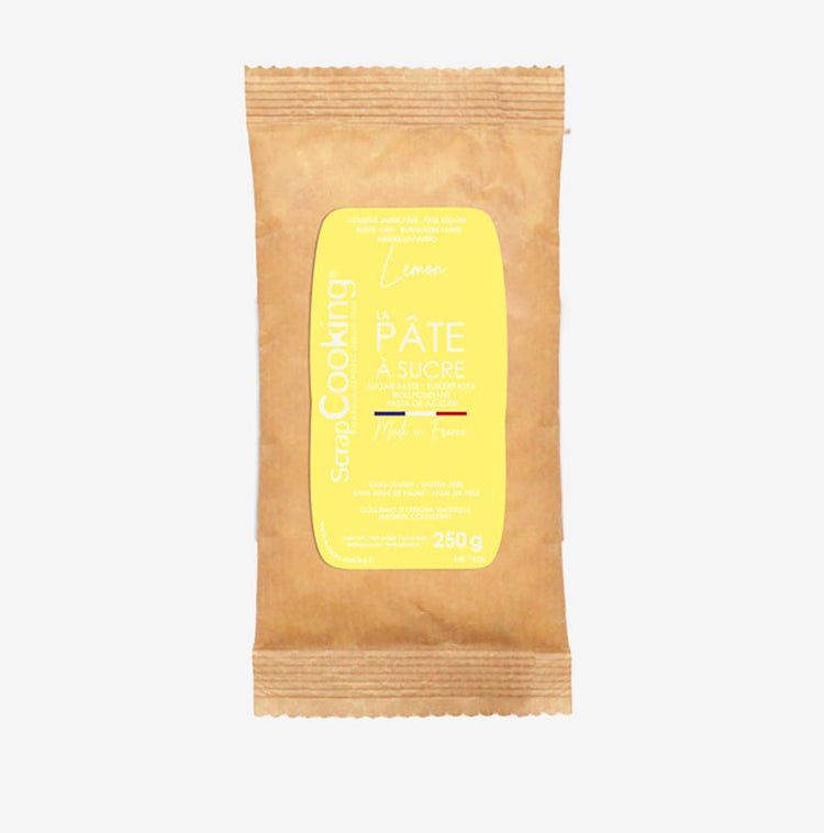 Pâte à sucre - jaune citron