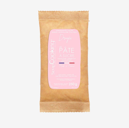 Pâte à sucre - rose dragée