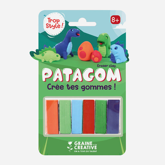 6 pâtes patagom dinosaures : idee cadeau anniversaire garcon