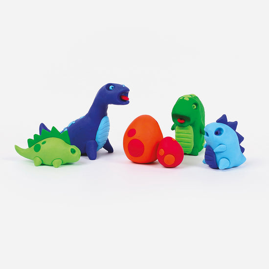 6 pâtes patagom dinosaures : idee activité manuelle enfant originale