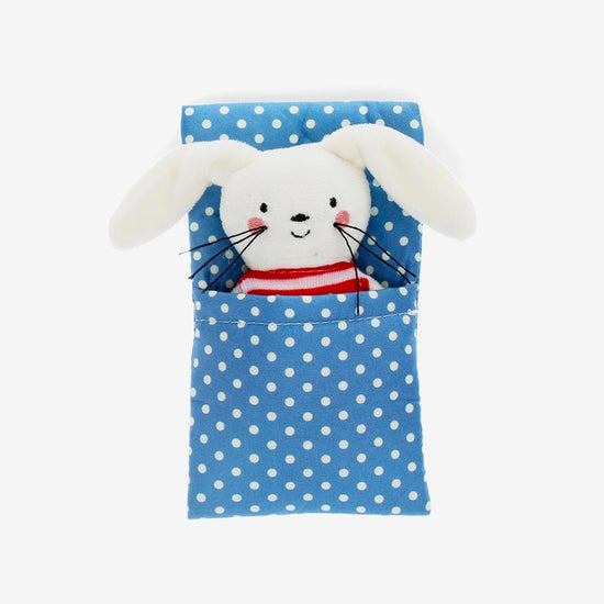 le parfait petit cadeau de noel ou d'anniversaire ? 1 peluche lapin dans petite boite