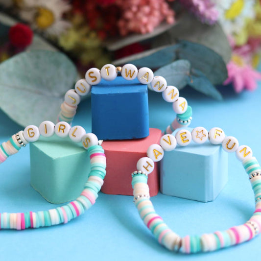 Teen birthday gift: Beads Girls Just Wanna Have Fun