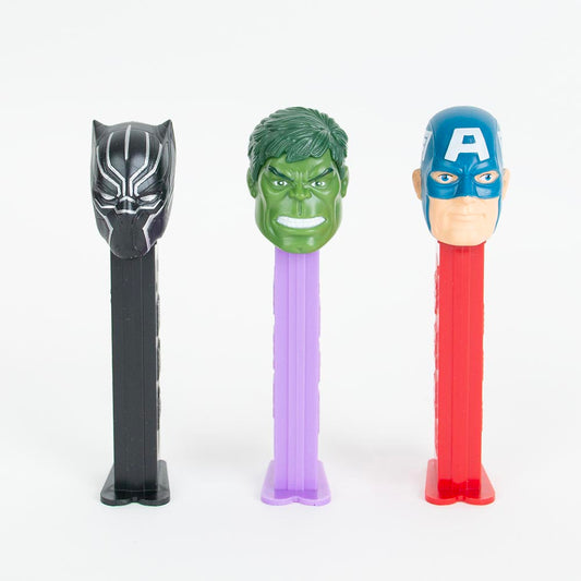 PEZ Avengers : Black Panther, Hulk ou Captain America