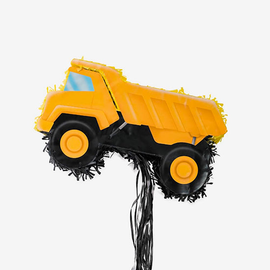 Pinata camion de chantier : animation anniversaire chantier