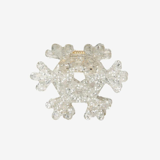 Petite pince à cheveux flocon idée cadeau pour calendrier de l’avent