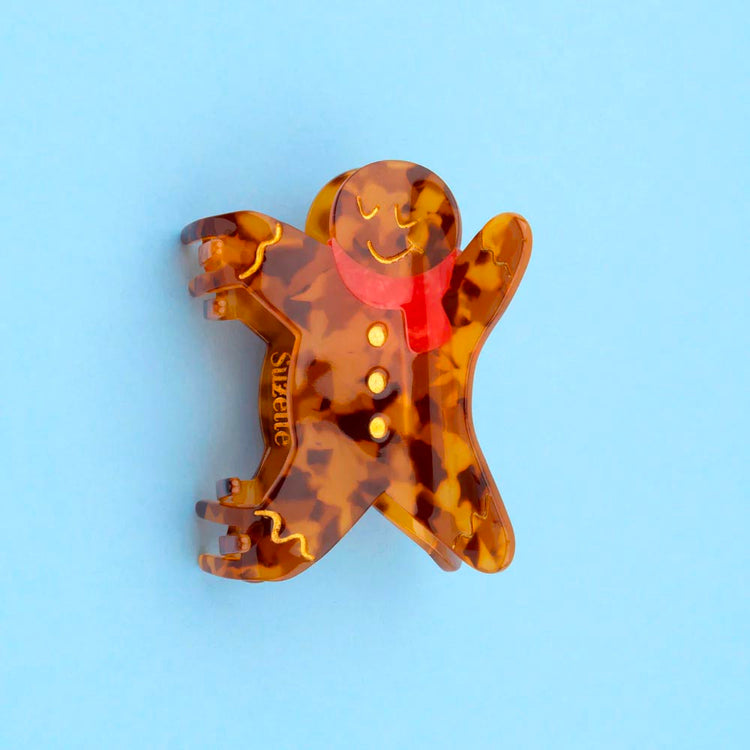 Pince à cheveux gingerman idée cadeau pour Noël