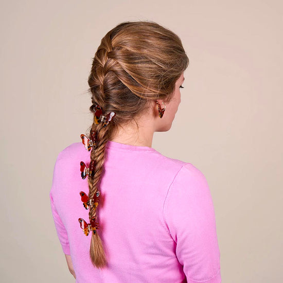 Mini pince à cheveux papillon de nuit idée cadeau pour anniversaire