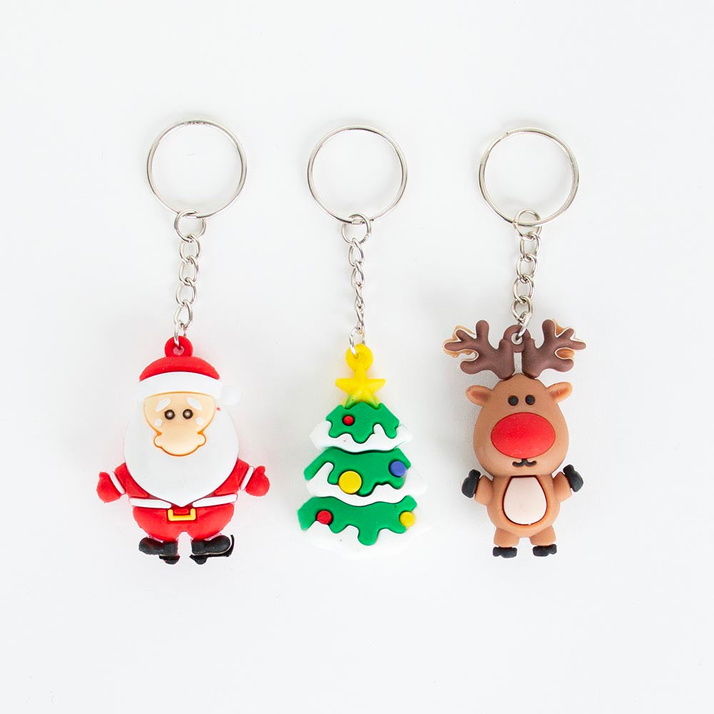 Porte-clés Noël 4 modèles - cadeau original pour enfant