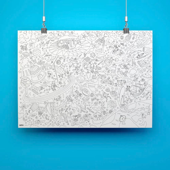 Poster géant cosmo : idée cadeau anniversaire enfant 