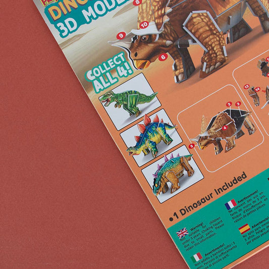 Idée cadeau : puzzle dinosaure en 3D 4 modèles de dinosaure
