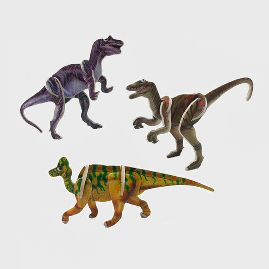 1 Puzzle 3D dinosaure : activite manuelle pour enfant thème dino