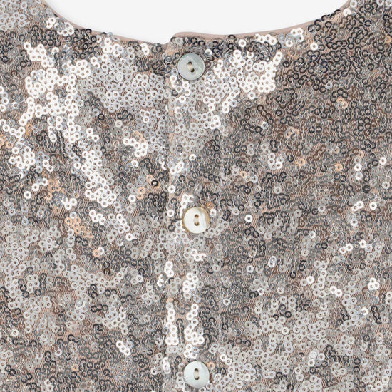 Robe disco étoiles multicolores : déguisement enfant années 80