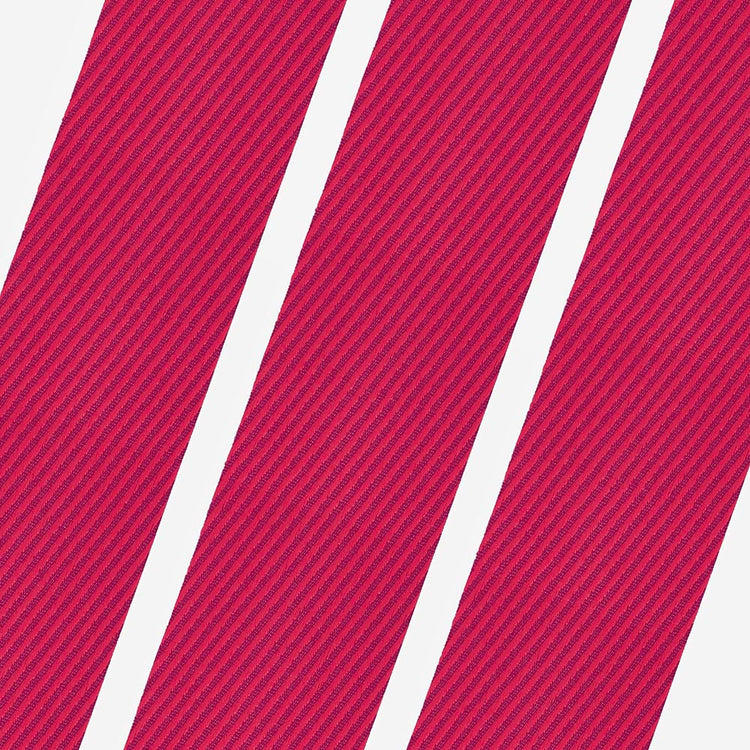 Ruban diagonales bordeaux et rouges : papeterie fêtes de Noël