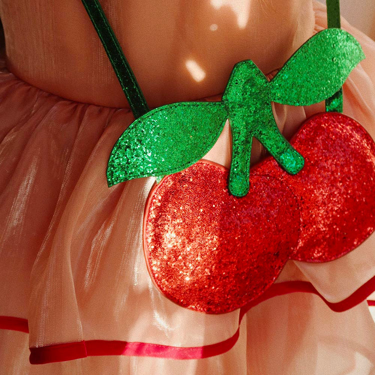 sac à main cerise : déguisement enfant