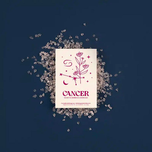 Cadeau original : Sachet de graines signe astrologique - Cancer