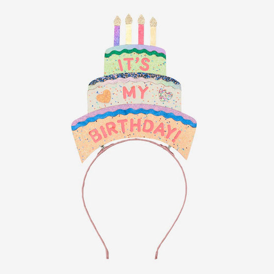 1 serre-tête gâteau d'anniversaire cadeaux à petits prix pour tous les thèmes de fête