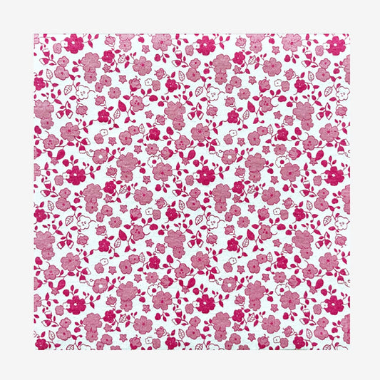 20 servilletas de papel Liberty rosa para decoración de baby shower de niña