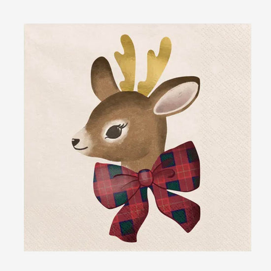 12 serviettes faon vintage décoration de la table de noël