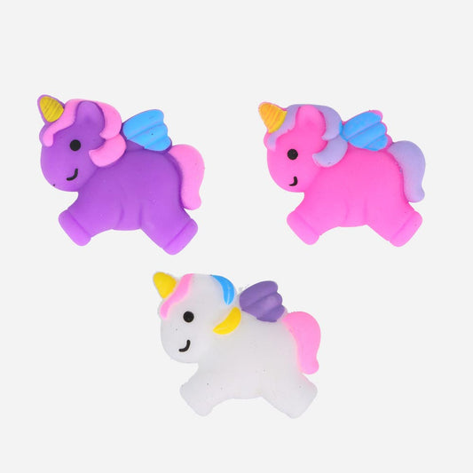 1 mini squishy licorne idéal pour une pochette surprise