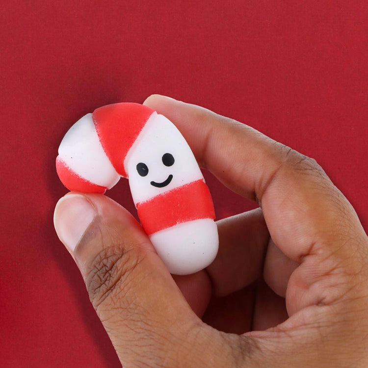 1 mini squishy noël à glisser dans calendrier de l'avent, sous le sapin ou sur table noel