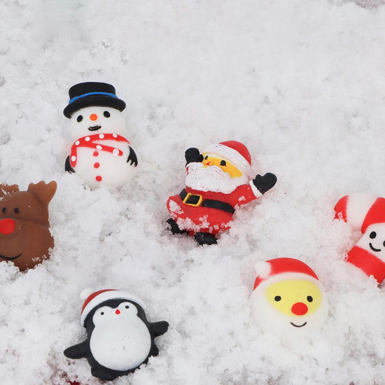 1 mini squishy noël cadeau pour calendrier de l'Avent ou pochette surprise de noel