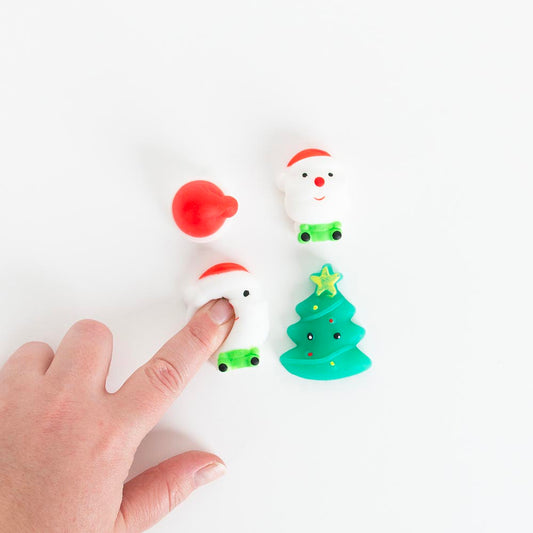 Squishy de Noël : surprise pour calendrier de l'Avent à remplir