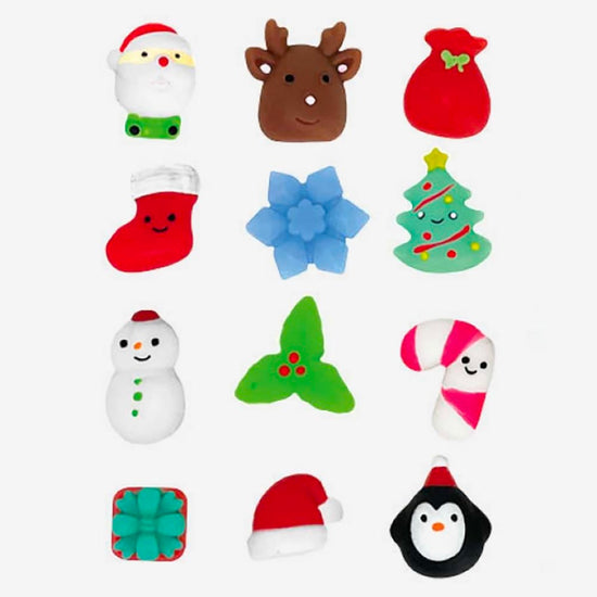 Squishy de Noël : idée cadeau pour chaussette de Noël