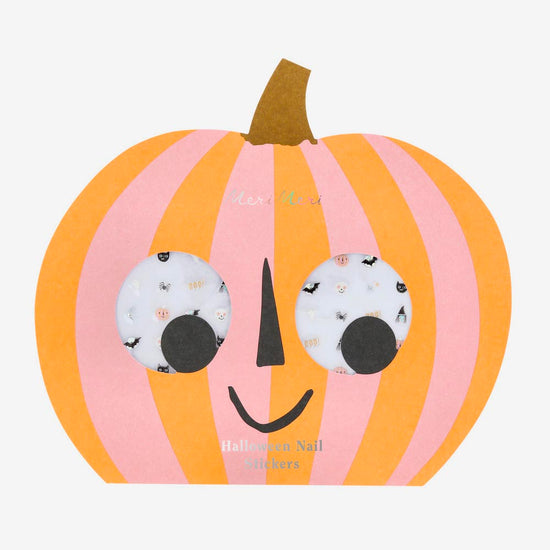 200 stickers ongles halloween cadeau halloween, pochette surprise ou trick or treat 