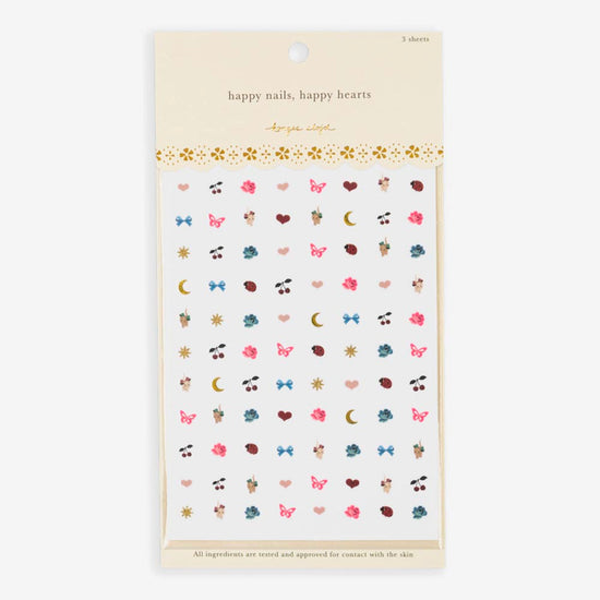 Stickers d'ongles chaton : idée cadeau anniversaire enfant 