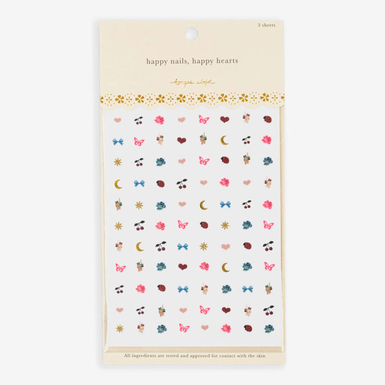 Stickers d'ongles chaton : idée cadeau anniversaire enfant 