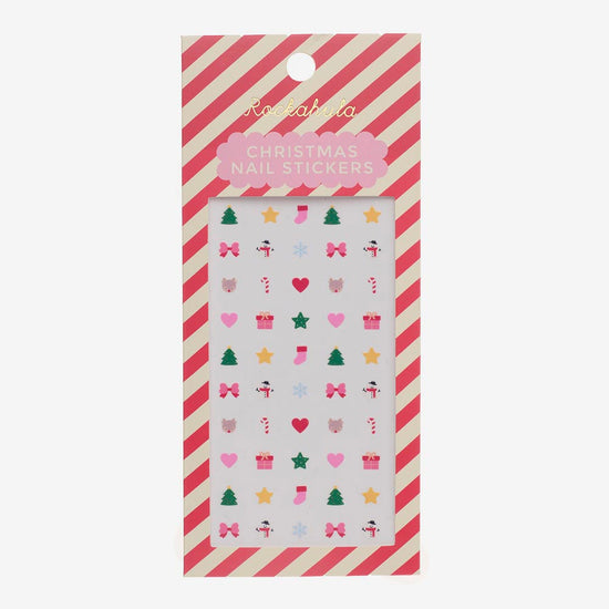 Stickers d'ongles de Noël : idée cadeau enfant