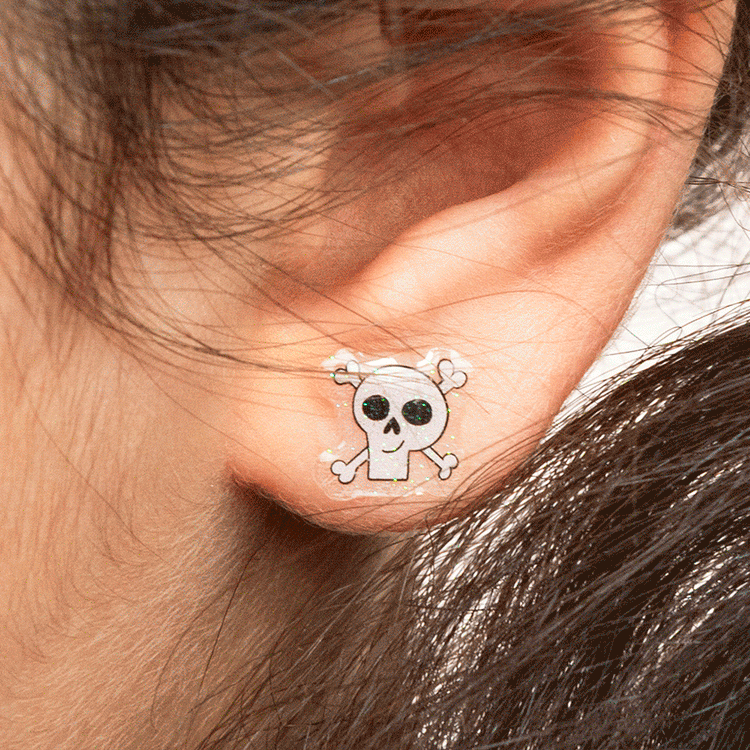 Ensemble De Boucles D'oreilles Halloween - 3 Paires Couteau Avec Gouttes De Sang, Pour Déguisement Fête