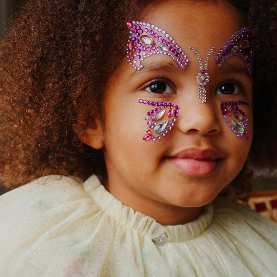 Bijoux visage papillon : accessoire anniversaire papillon 