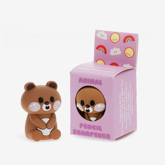 idée cadeau pochette surprise ou cadeau invité anniversaire enfant : 1 taille crayon ourson mignon
