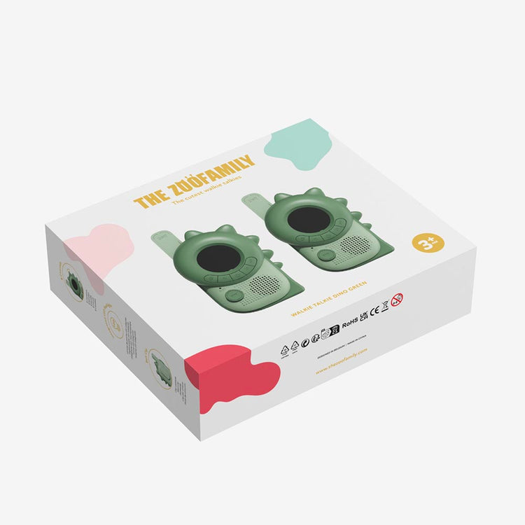 Talkie Walkie pour enfant dino : idée cadeau de Noël