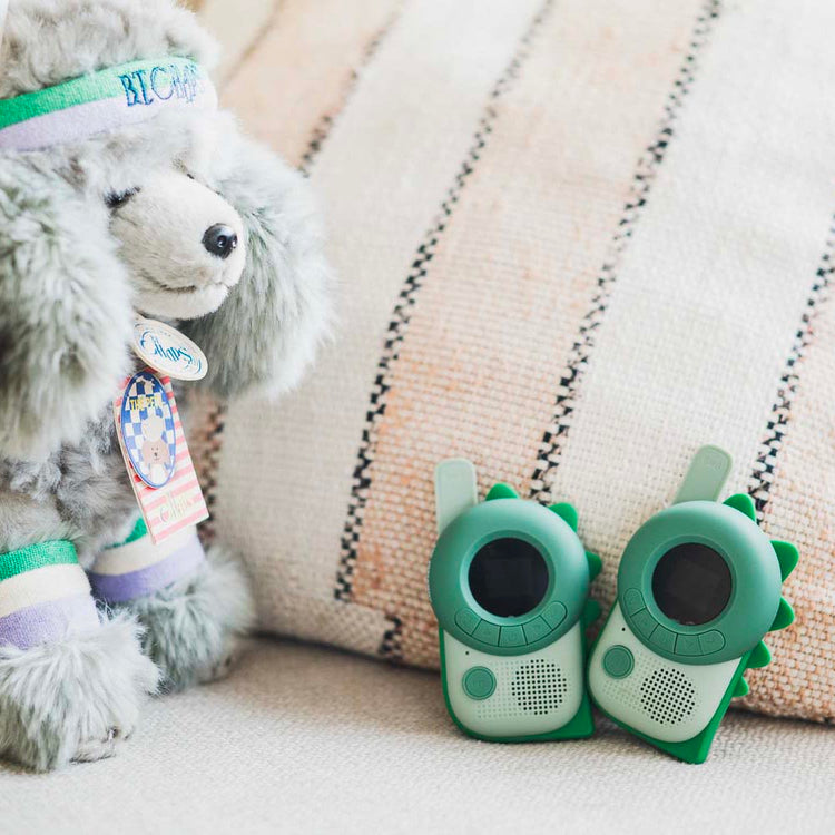 Talkie Walkie dino : idée cadeau anniversaire enfant thème animaux de la forêt