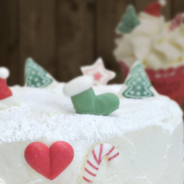 Décos sucrées Sweet Christmas - Gâteau de Noël