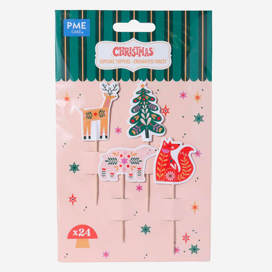 Toppers de Noël pour décorer table de Noël