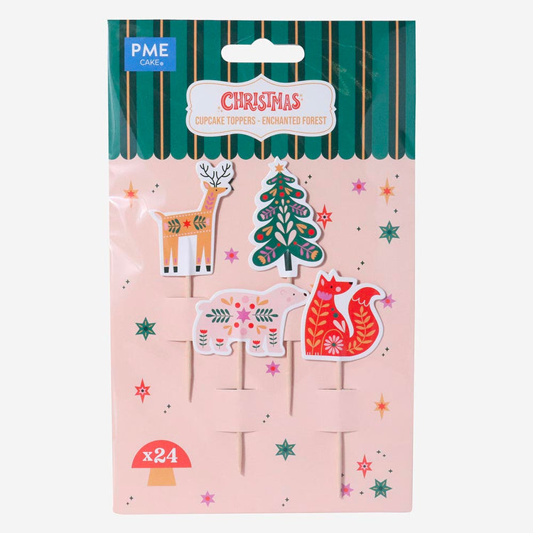 Toppers de Noël pour décorer table de Noël