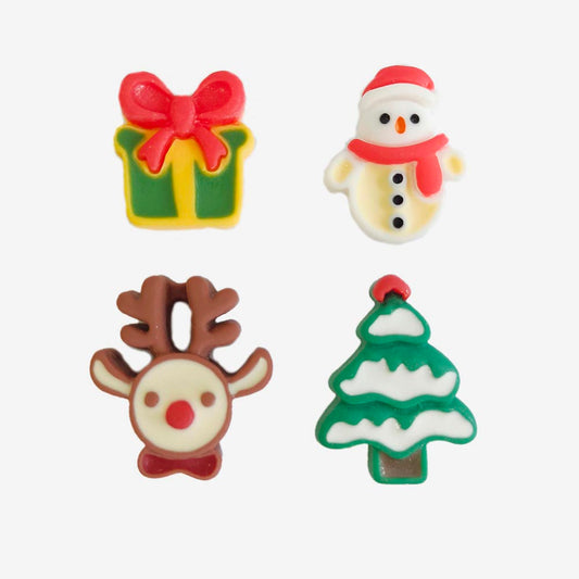 noël - 1 petit topper de noël : décoration de buche de noël ou de gateau de noel