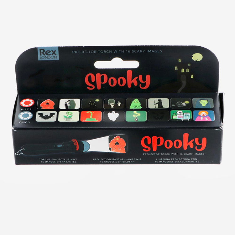 le meilleur cadeau pour préparer halloween ? 1 torche projecteur d'images Halloween