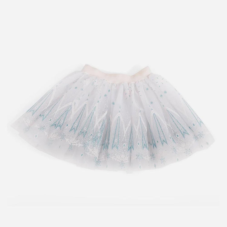 Tutu reine des neiges : accessoire deguisement fille original