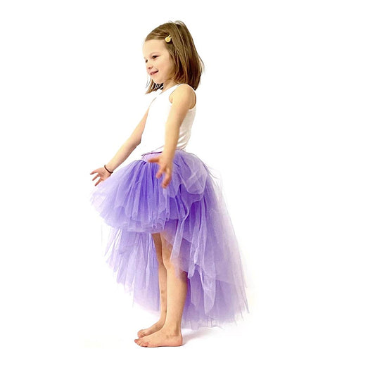 Tutu rock violet - accessoire deguisement fille enfant original
