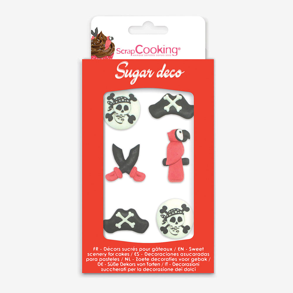 Scrapcooking Décorations en sucre Sweet Animals Set/6 