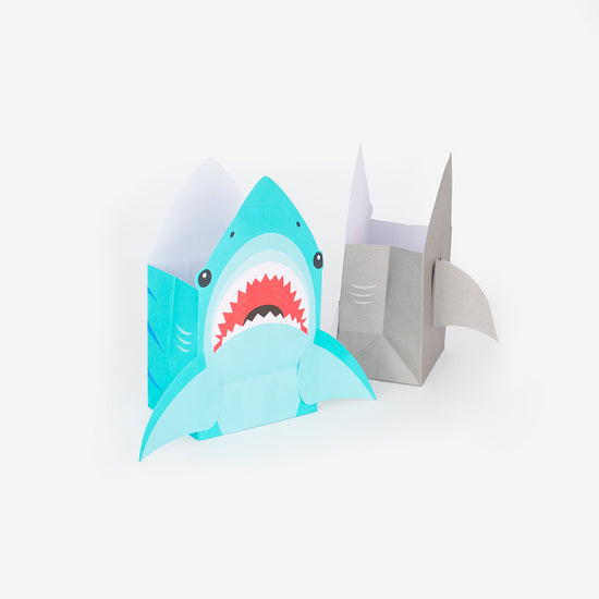 Boite cadeaux requin pour petits cadeaux anniversaire enfant animaux de la mer