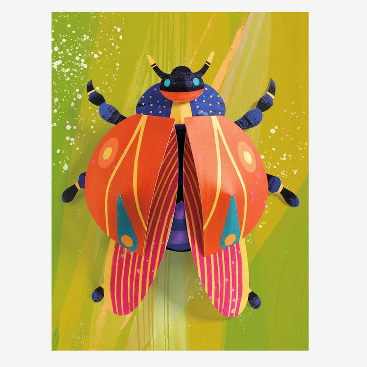 7-year-old birthday gift idea: insect folding activity