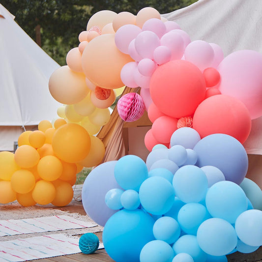 Arche De Ballons - Anniversaire - Multicolore - Ballons - Rue de la Fête