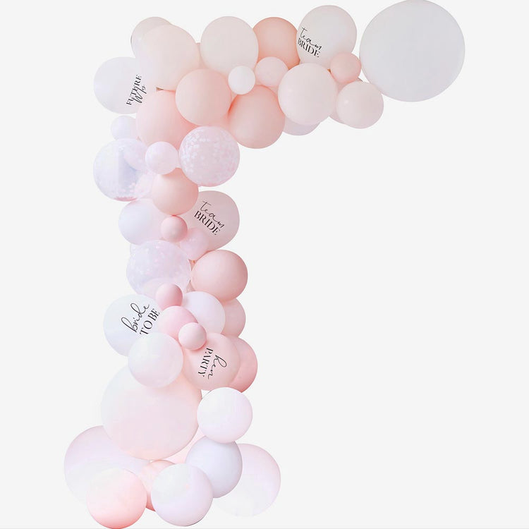 Arche à Ballons Nude & Rose - Baby Shower EVJF – Lital Bride